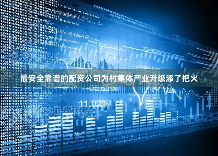 最安全靠谱的配资公司为村集体产业升级添了把火